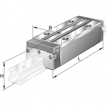 Каретка KWVE35-B-HL-G3-V1