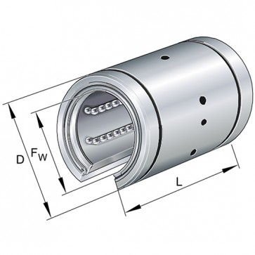 Шарикоподшипники KBO12-PP-AS