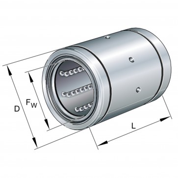 Шарикоподшипники KBS40-PP-AS