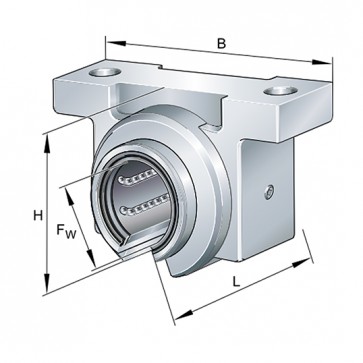 Узел с шарикоподшипником KGBO30-PP-AS