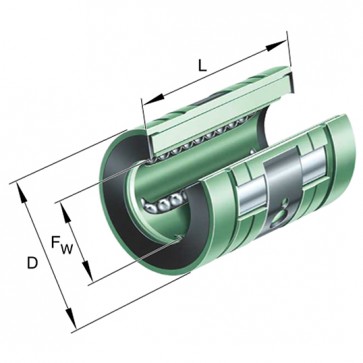 Шарикоподшипники KNO30-B-PP