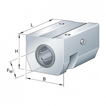 Узел с шарикоподшипником KTHK16-B-PP-AS