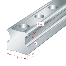 Направляющие рельсы TKSD25-ADB