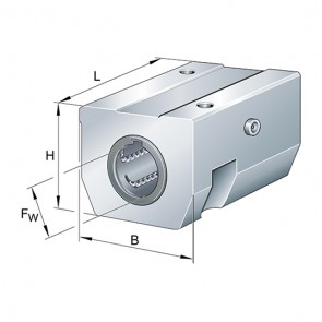 Узел с шарикоподшипником KTHK50-B-PP-AS