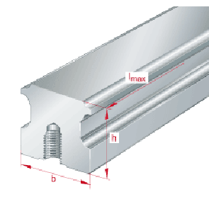 Направляющие рельсы TKSD25-U